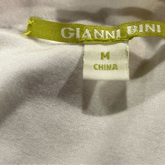 Gianni Bini Chiffon V Neck Shift Dress Wava Poppy Floral Print - Picture 11 of 14